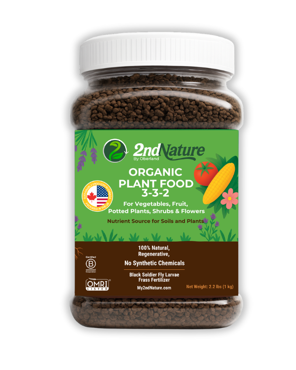 2nd Nature Organic Plant Food Fertilizer.